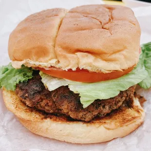 Hamburger w everything