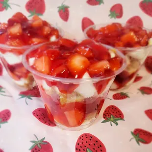 Strawberry shortcakes