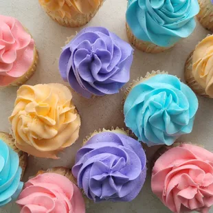 dessert, food, cupcakes