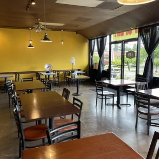 Covid ready seating.