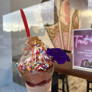 Strawberry Shortcake Parfait