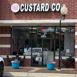 he outside of the store