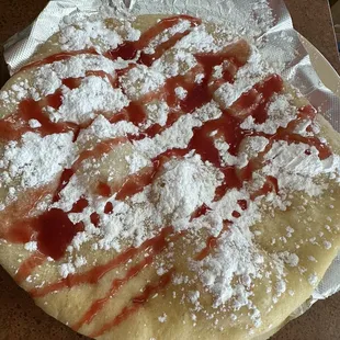 Sweet frybread- strawberry