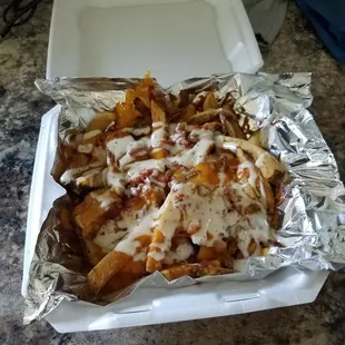 Bacon ranch cheese fries.