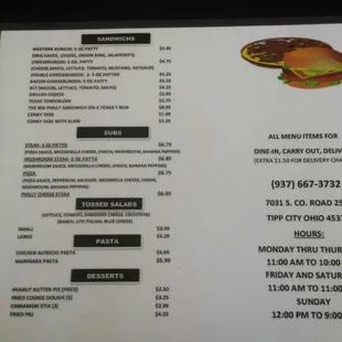 menu, sushi and sashimi