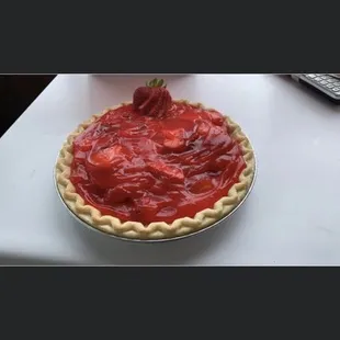 Strawberry pie
