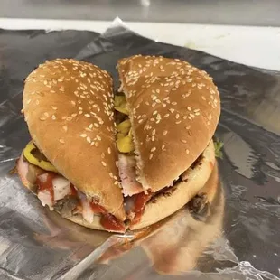 Ham and cheese deluxe