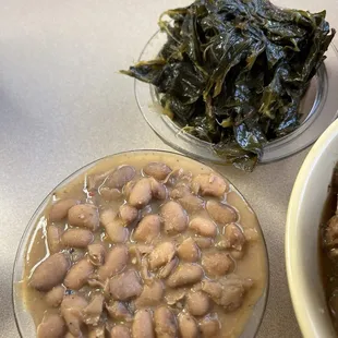 Pintos and collards