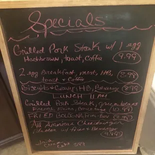 chicken wings and fried chicken, menu