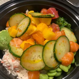 Mango Hawaii Poke Bowl