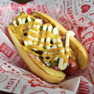 Build your own. Mayo | Hot Blonde Mustard | pickled onion | pickled jalapeño