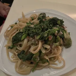 Fettucine with Sautéed Vegetables
