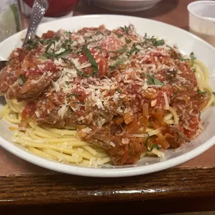Bison bolognese!