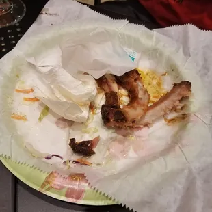 Just like that...ribs are gone