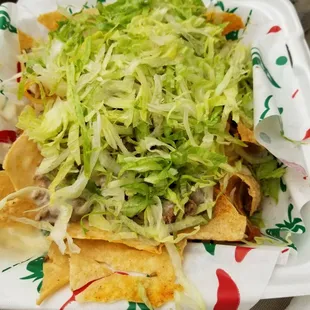 The ground beef nachos were fantastic