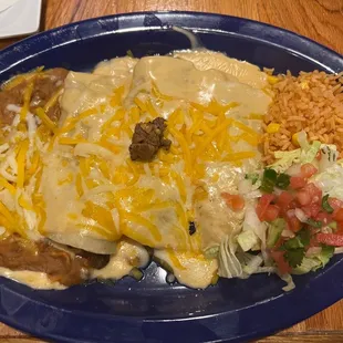 Steak Asada Enchiladas