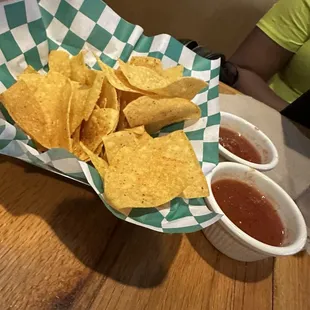 Compliantly chips and Fire Roasted Salsa &amp; Chips