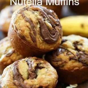 Banana Nutella Muffins