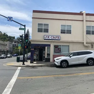 View from the mini-plaza