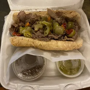 Italian Beef Sandwich