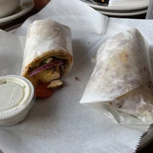 Paneer (Cheese) Kati Wrap