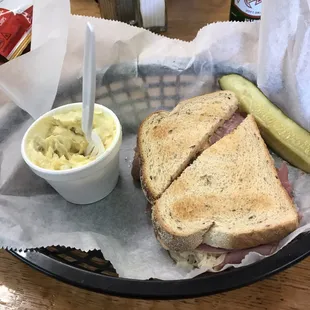 Ruben and Potato Salad