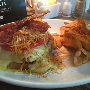 The Hot Brown Burger!