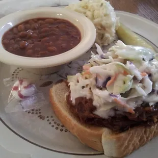 Texas Toast BBQ Platter.