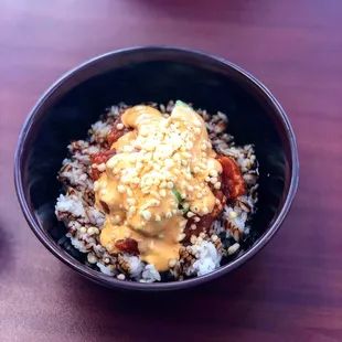 Spicy Chicken Rice Bowl