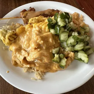 Assortments from buffet