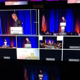 JL Images Multi Camera Set up with George Will for FreedomWorks