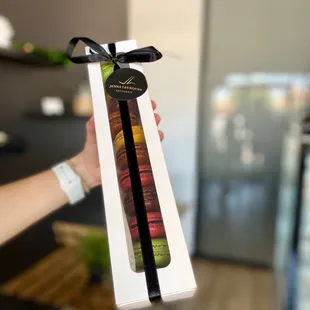Amazing macarons, so many flavors.