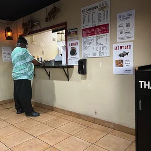 Ordering window