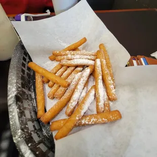 Had to try the funnel cake fries. Yumm!! The kiddos favorite