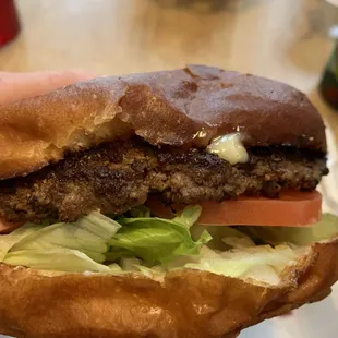 The perfect cheeseburger