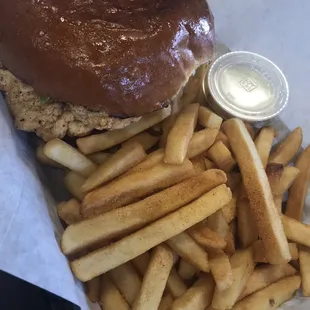 Buffalo Chicken Burger