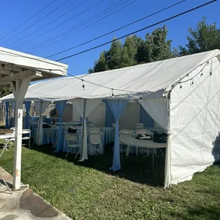 Decorative 20ft x 30ft canopy