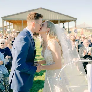 Some of our couples choose outdoors.