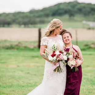 Swept away in the soft beauty of this mother daughter shot.