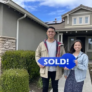 Beautiful couple in their beautiful new home!!!