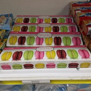 Macarons are worth buying and trying.