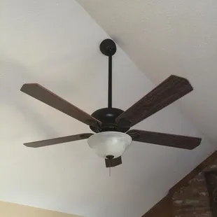 Vaulted ceilings are not a problem.