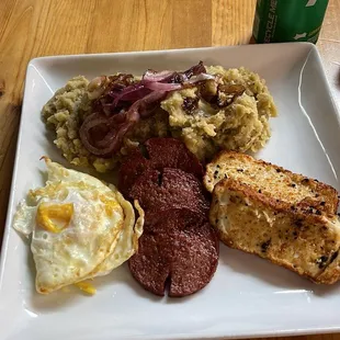 a plate of food