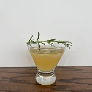 Rose n&apos; Mary - tequila, lemon juice, montenegro amaro