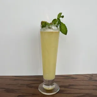 Fire Tai - bacardi, malibu, grand marnier, bacardi 151, lime, orgeat, pineapple