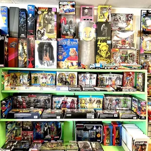 Some very valuable and extremely hard to find collectibles.