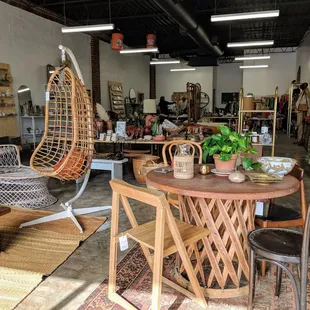 Inside the shop