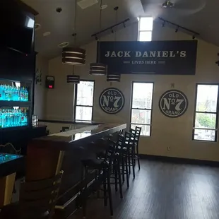 Open and high ceilings!