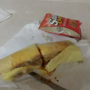 Foot long  for perspective.