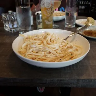 Shrimp Fettuccine Alfredo